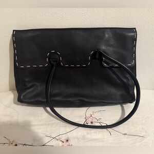 Furla Elegant Black Leather Women's Bag